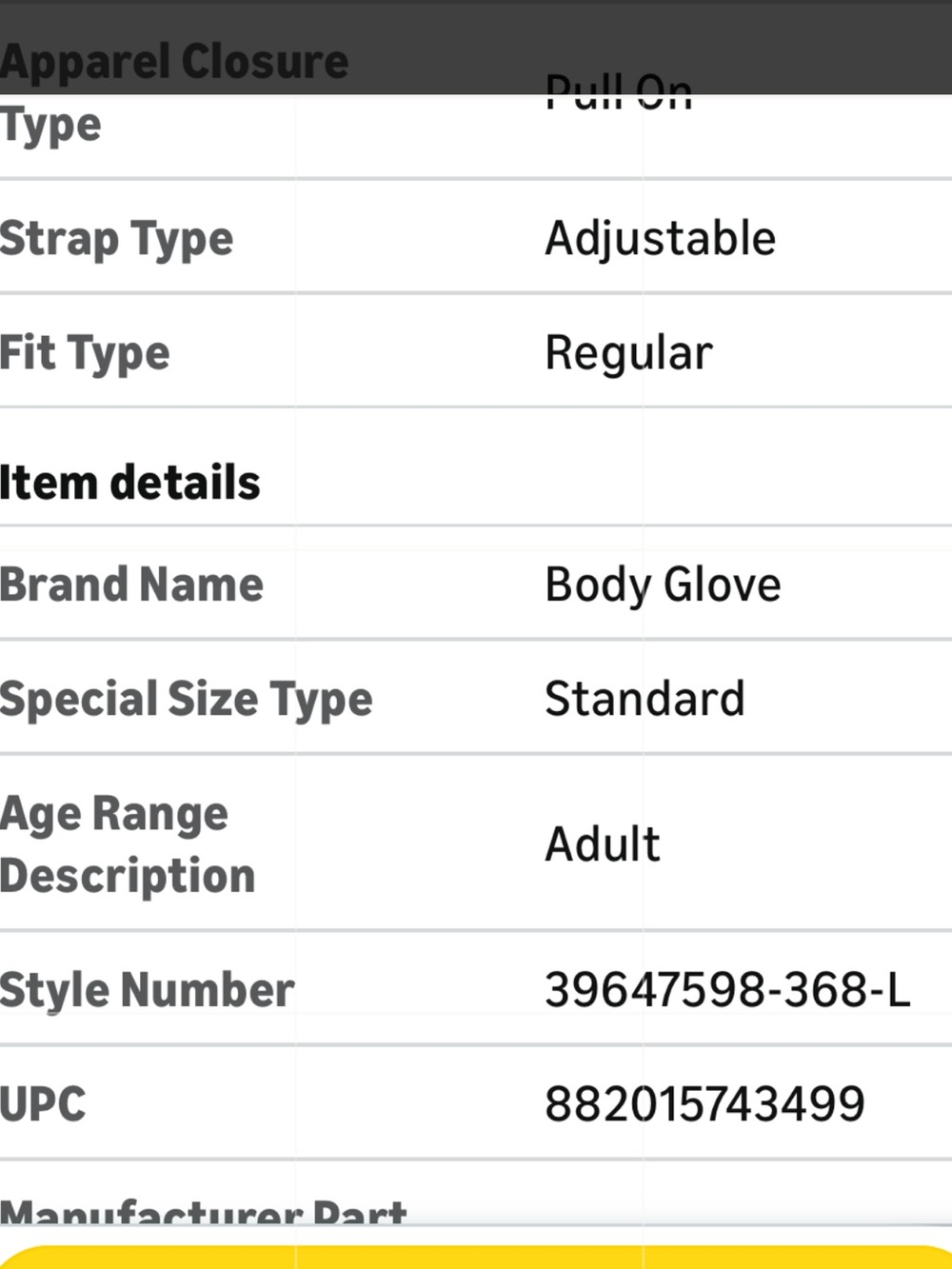 NWT BODY GLOVE RASH GUARD - Picture 3 of 3